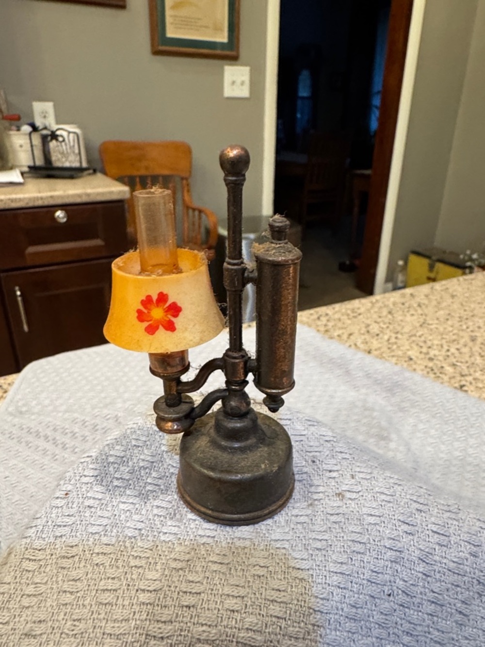 Die Cast Lamp Pencil Sharpener